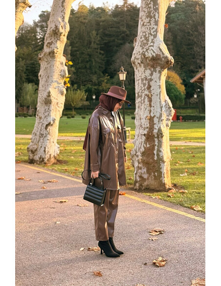 Leny Deri Takım Kahve