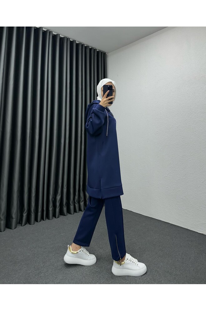 Lacivert Scuba İkili Takım