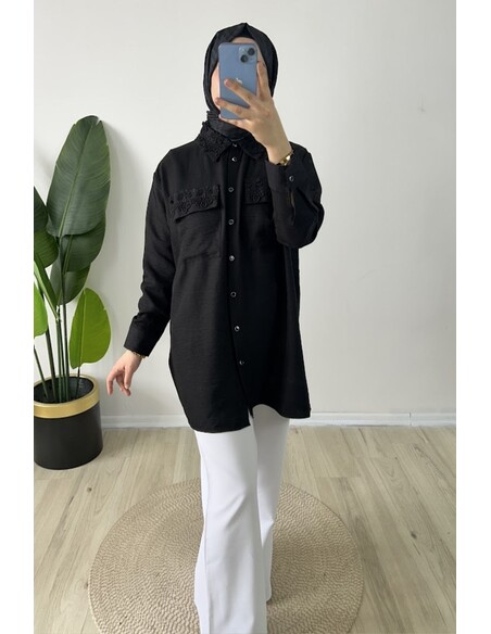 Beyza Palazzo Keten Pantolon Beyaz