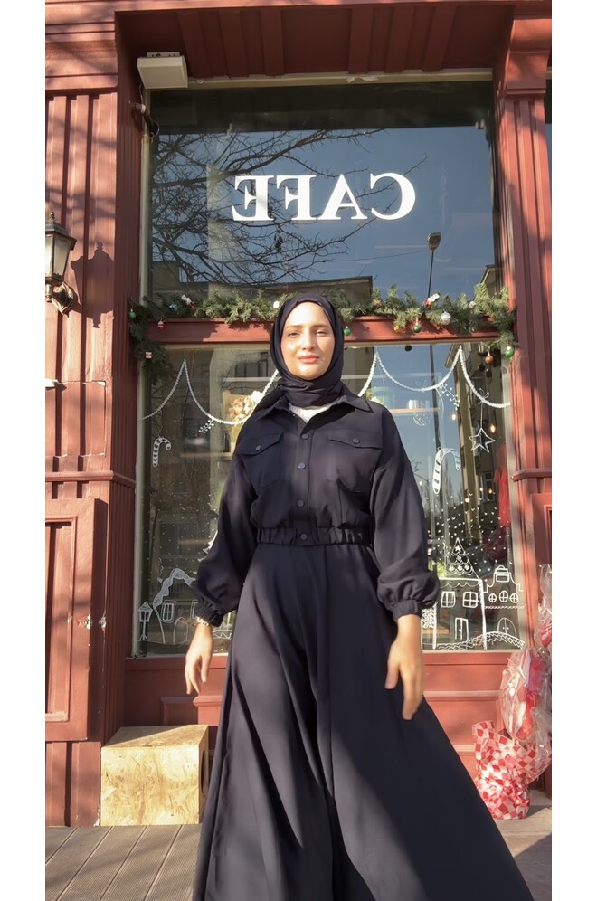 Bomber Ceketli Etekli Takım Lacivert