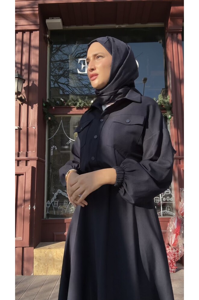 Bomber Ceketli Etekli Takım Lacivert