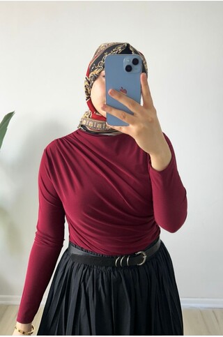 Ela Candy Bluz - Bordo 2