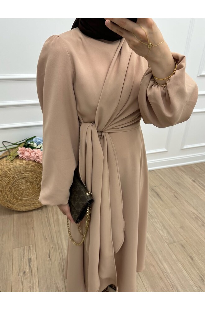 Nova Elbise - Bisküvi Rengi