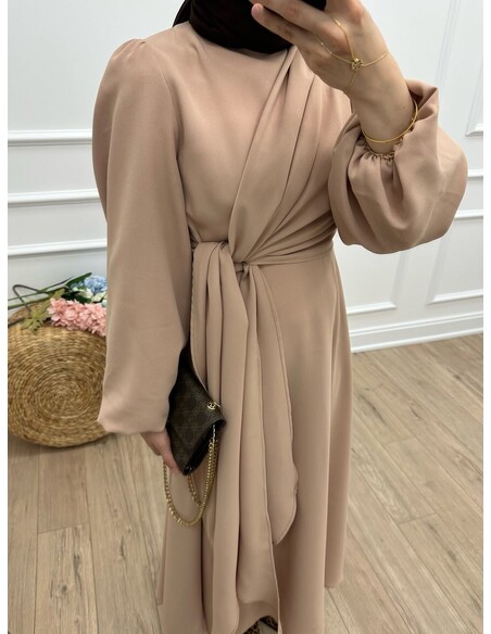 Nova Elbise - Bisküvi Rengi