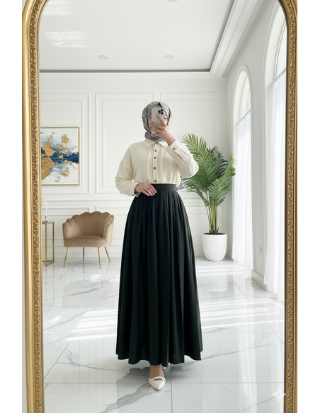 Vera Paraşüt Etek - Haki