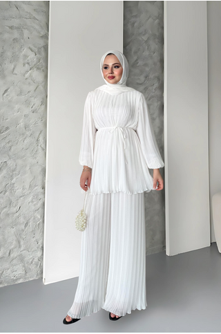 Tuana Piliseli Takım - Beyaz