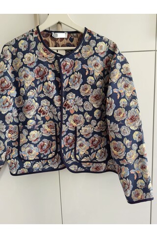 Liva Etnik Desenli Jakarlı Ceket 2