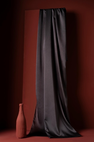 Kırışmaz Janjan Şal 185*70 Cm - Antrasit Gri