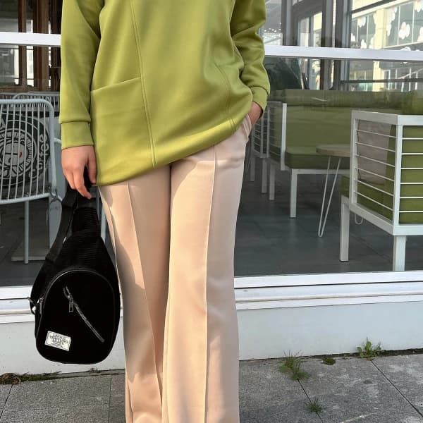 Scuba Sweat Pantolon Takım Yağ Yeşili Ve Vizon
